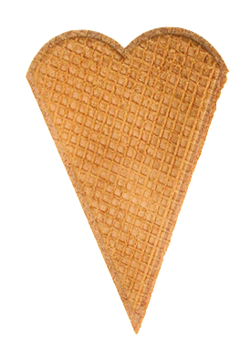 Wafel Serca waflowe 0023 (op. 200 szt.) - MIRAN
